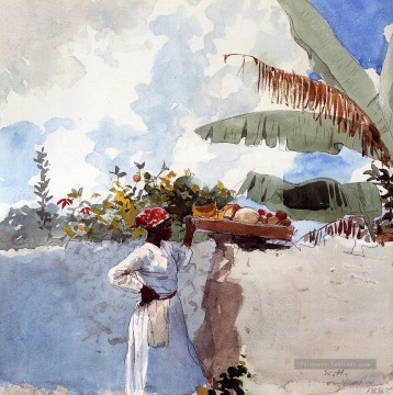 Repos Winslow Homer aquarelle Peinture à l'huile
